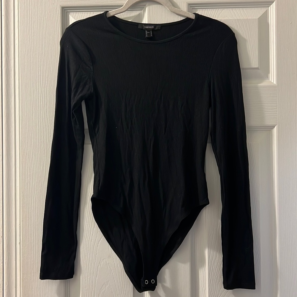 Forever 21 Ribbed Bodysuit